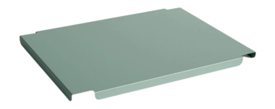 Deksel HAY Colour Crate Lid Metal Medium Sage Green