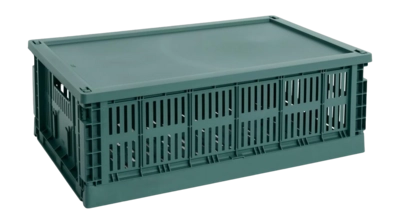 hay-colour-crate-lid-plastic-large-dark-green-82380
