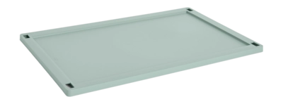 Deksel HAY Colour Crate Lid Plastic Large Sage Green