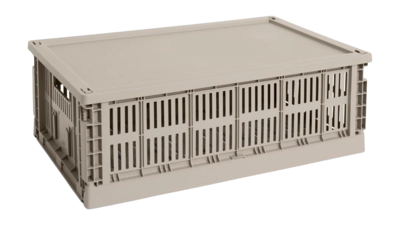 hay-colour-crate-lid-plastic-large-warm-grey-82369