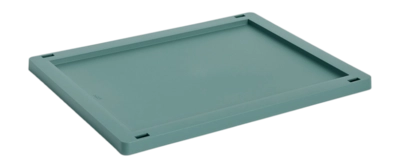 Deksel HAY Colour Crate Lid Plastic Medium Dark Green