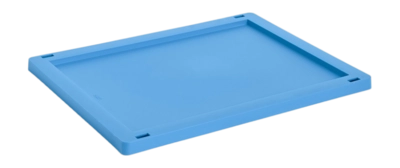 Deksel HAY Colour Crate Lid Plastic Medium Electric Blue