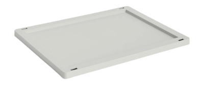 Deksel HAY Colour Crate Lid Plastic Medium Grey