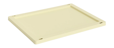 Deksel HAY Colour Crate Lid Plastic Medium Light Yellow