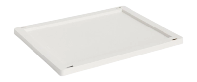 Deksel HAY Colour Crate Lid Plastic Medium Off-White