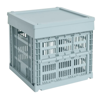 hay-colour-crate-lid-plastic-medium-squarecube-dusty-blue-82334