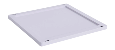 Deksel HAY Colour Crate Lid Plastic Medium Square / Cube Lavender