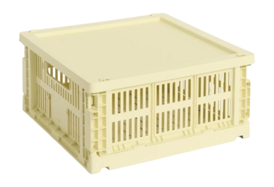 hay-colour-crate-lid-plastic-medium-squarecube-light-yellow-82352