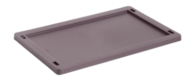 Deksel HAY Colour Crate Lid Plastic Small Bordeaux