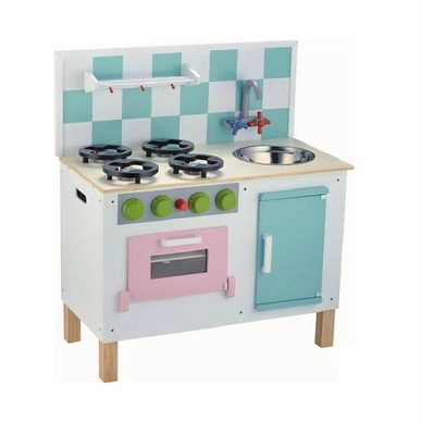 Kinderkeuken Deluxe Blauw