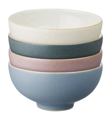 Rijstkom Denby Impression Mixed 480 ml (Set van 4)