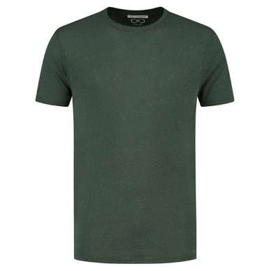T-Shirt Blue Loop Men Denimcel Melange Deep Forest