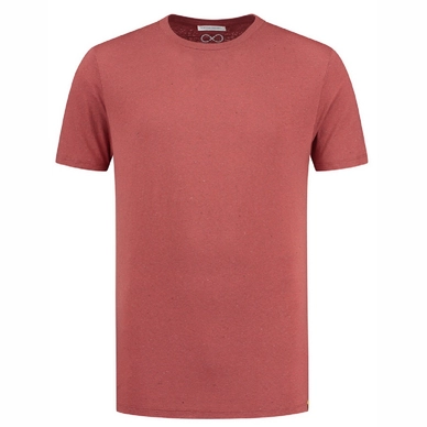 T-Shirt Blue Loop Men Denimcel Melange Rust
