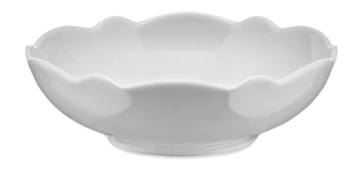 Dessertschüssel Alessi Dressed White Porzellan 13 cm (Set von 4)