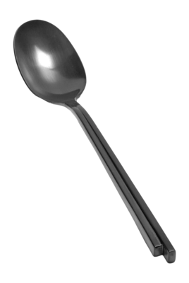 Dessertlepel Serax Dune Cutlery By Kelly Wearstler Black