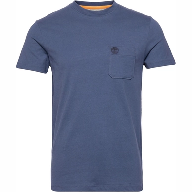 T-Shirt Timberland Men SS Dunstan River Pocket Dark Denim