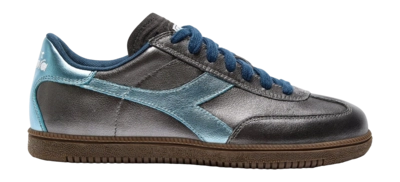 Diadora Women Trainer Metalized Coal