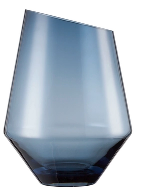 Vaas / Windlicht Zwiesel Glas Diamonds Blauw H 277mm