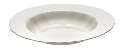 Diep Bord Serax High L White Silhouette 27 cm