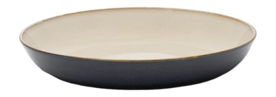 Diep Bord Serax Terres De Rêves Tableware By Anita Le Gr Misty Grey Dark Blue L 23,5 cm