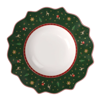 Diep Bord Villeroy & Boch Toy's Delight 2025 Groen Ø26,4cm (6 delig)