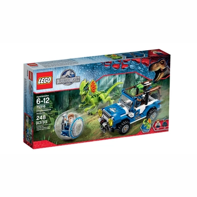 Dilophosaurus Hinderlaag Lego Jurassic World
