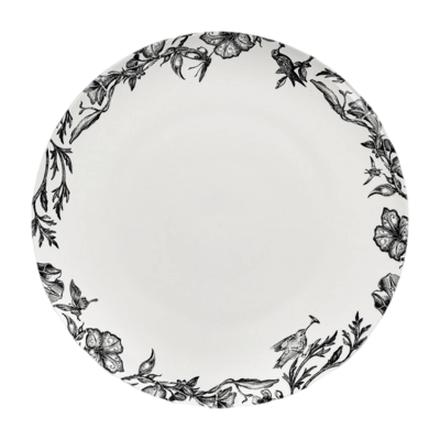 Dinerbord Serax XL Enchanted Garden Unity White 27 cm