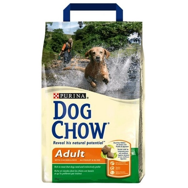 Hondenbrokken Dog Chow Adult Chicken & Rice 15 kg