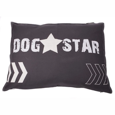 Hondenkussen Lex&Max Bench Dog Star Antraciet
