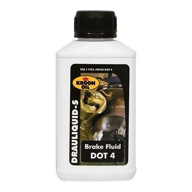 Remvloeistof Kroon-Oil Drauliquid-s DOT4 0,5 Liter