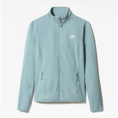 Gilet The North Face Women 100 Glacier Full Zip Silver Blue