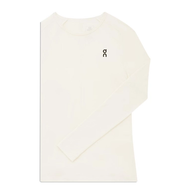 Long Sleeve T-Shirt On Running Women Merino Long Undyed-White