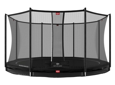 Trampoline BERG InGround Favorit Black 430 + Safety Net Comfort