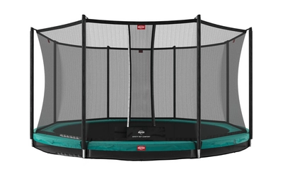 Trampoline BERG InGround Favorit Green 330 + Safety Net Comfort
