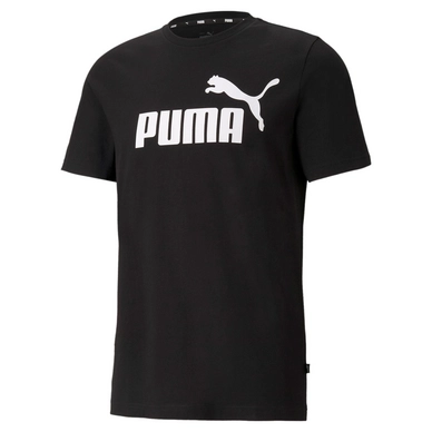 T-Shirt Puma Men Essentials Logo Tee Black