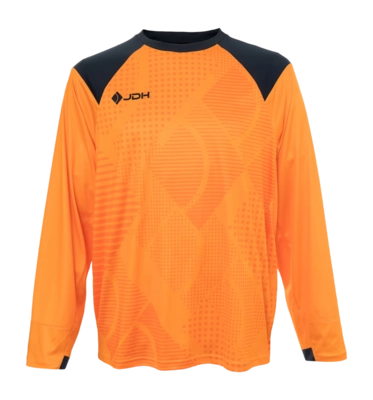 Goalkeeper Shirt JDH Unisex Carbon Senior Goalie LS Shirt Magma Orange 25