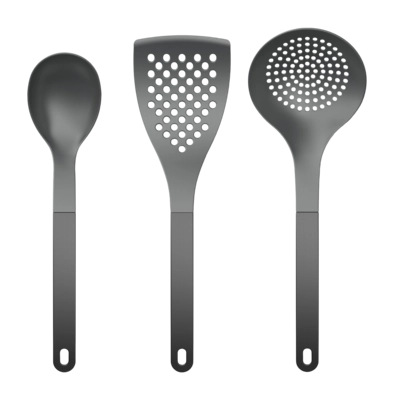 Kitchen Set Rosti 2 Optima Black Nylon (Set of 3)