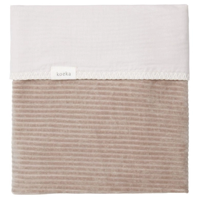 Couverture de Berceau Koeka Flanel Vik Clay