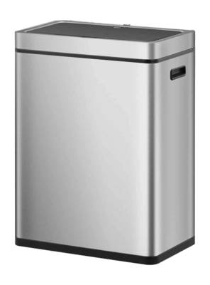 Mülleimer EKO Mirage Plus Sensor 30+30L Edelstahl matt