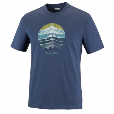 T-Shirt Columbia Csc Mountain Sunset Tee Zinc