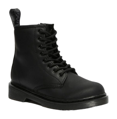 Dr. Martens 1460 Serena Mono J Stivali Donna, Tomaia In Pelle, Suola In Gomma, Interno In Lana, Lacci E Zip Laterale, 26040001