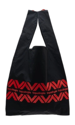 Draagtas Topologie Wares Bags Konbini Bag Black Papery