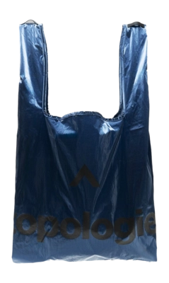 Draagtas Topologie Wares Bags Konbini Bag Marine Blue Metallic