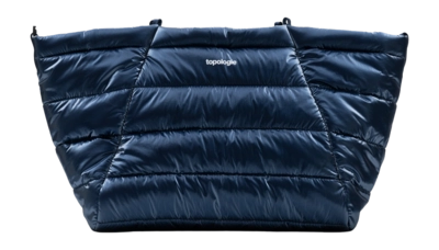 Draagtas Topologie Wares Bags Marche Tote Medium Marine Blue Puffer