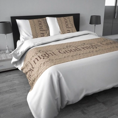 Dekbedovertrek Dreamhouse Goodnight Beige Flanel