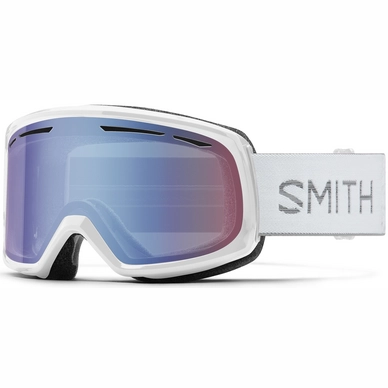 Skibril Smith Unisex AS Drift Blue Sensor Mirror Antifog White Chunky Knit 22