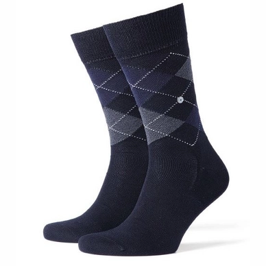 Sokken Burlington Manchester SO Dark Navy