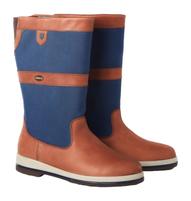 3---ladies-extrafit-sailing-boot-navy-brown-shamrock-ex-fit-374532-1