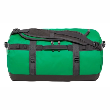 Travel Bag The North Face Base Camp Duffel S Primary Green Asphalt Grey