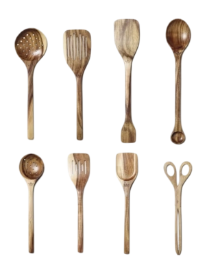 Utensil Set Dutchdeluxes Acacia (8 pc)
